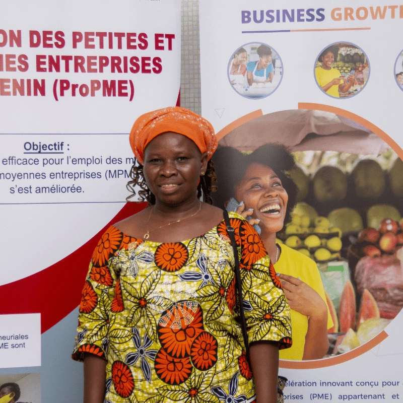 Femme entrepreneuse Business Growth — Women EdTech Bénin